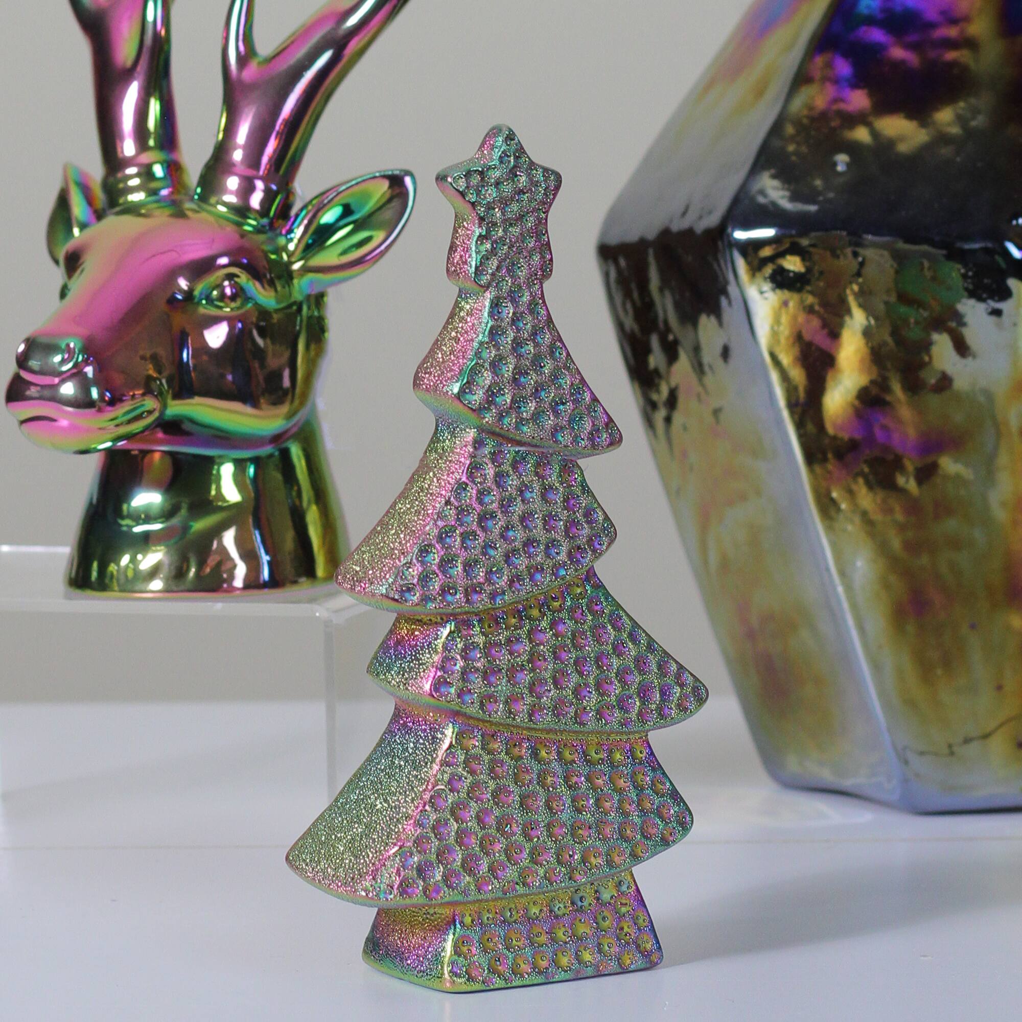 7.25" Bohemian Decoration Christmas Tree